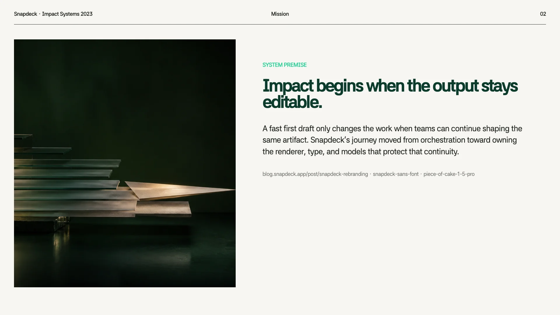 Impact Systems 2023 slide 2
