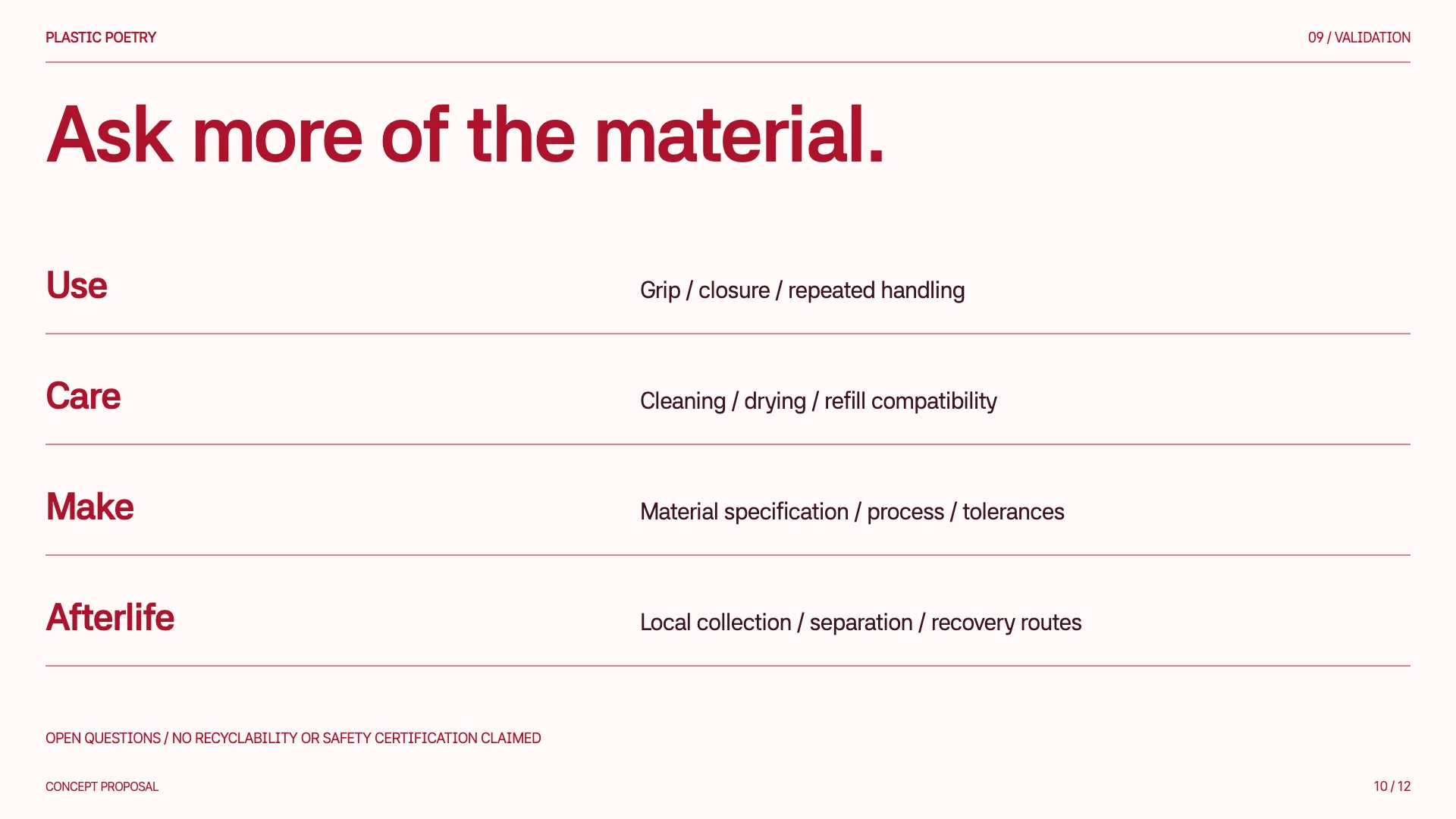 Plastic Poetry slide 10