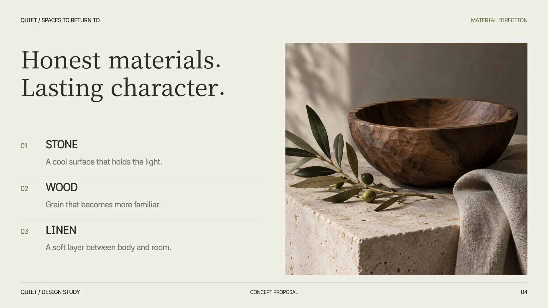 Quiet by Design slide 4